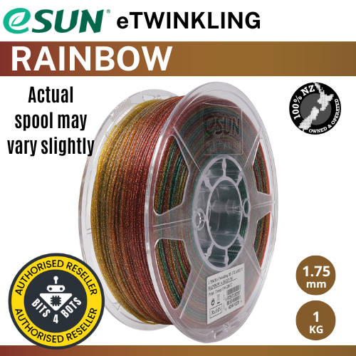 eSun eTwinkling Rainbow 1.75mm Filament 1kg
