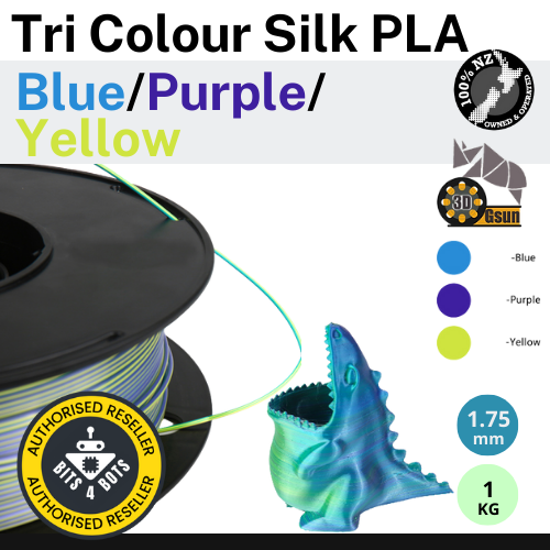 Gsun Tri-Colour Silk PLA Filament