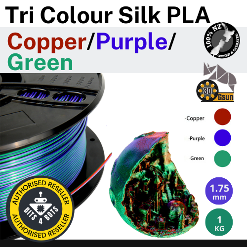 Gsun Tri-Colour Silk PLA Filament