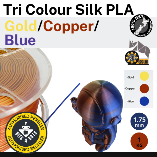 Gsun Tri-Colour Silk PLA Filament