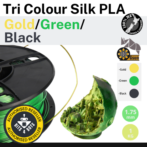 Gsun Tri-Colour Silk PLA Filament