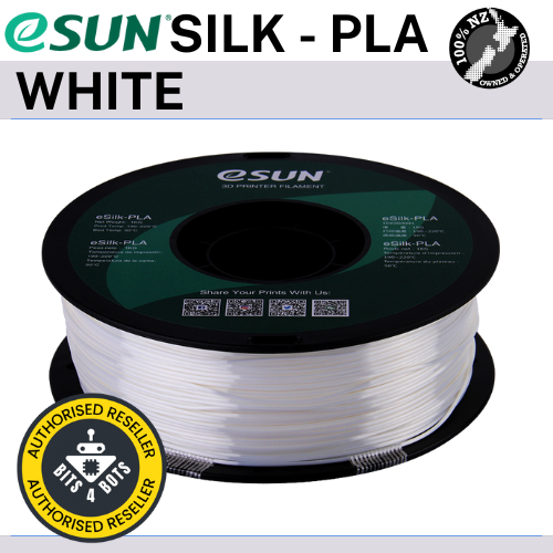 eSun Silk-PLA White 1.75mm Filament 1kg