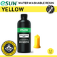 eSun WATER WASHABLE resin for LCD/DLP 3D Printing Yellow