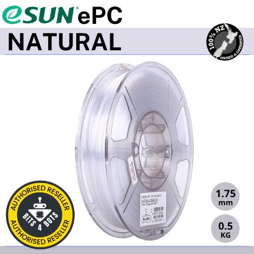 eSun ePC (PolyCarbonate) Natural 1.75mm Filament 0.5kg