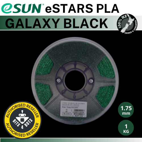 eSun eStars PLA - Galaxy Black