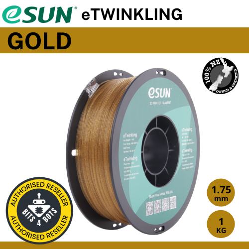 eSun eTwinkling Gold 1.75mm Filament 1kg