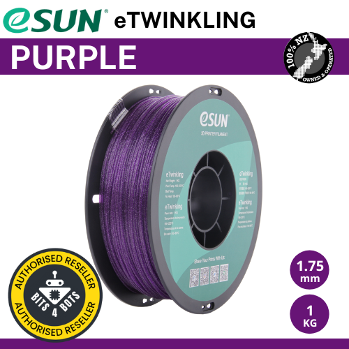 eSun eTwinkling Purple 1.75mm Filament 1kg