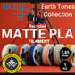 Reflow Recycled Matte PLA - Earth Tones 2.85mm