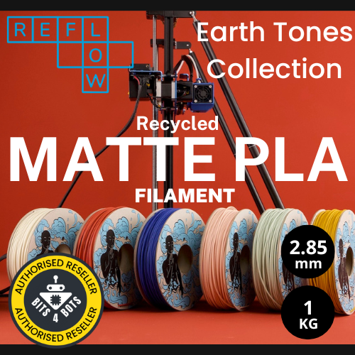 Reflow Recycled Matte PLA - Earth Tones 2.85mm