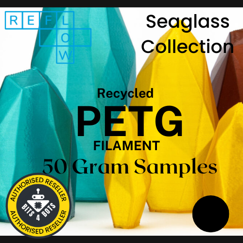 Sample - Reflow Recycled PETG - Seaglass Collection